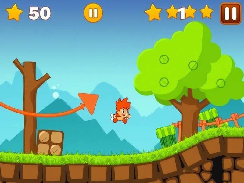 Crazy Ginger Dash Gameplay Screenshot
